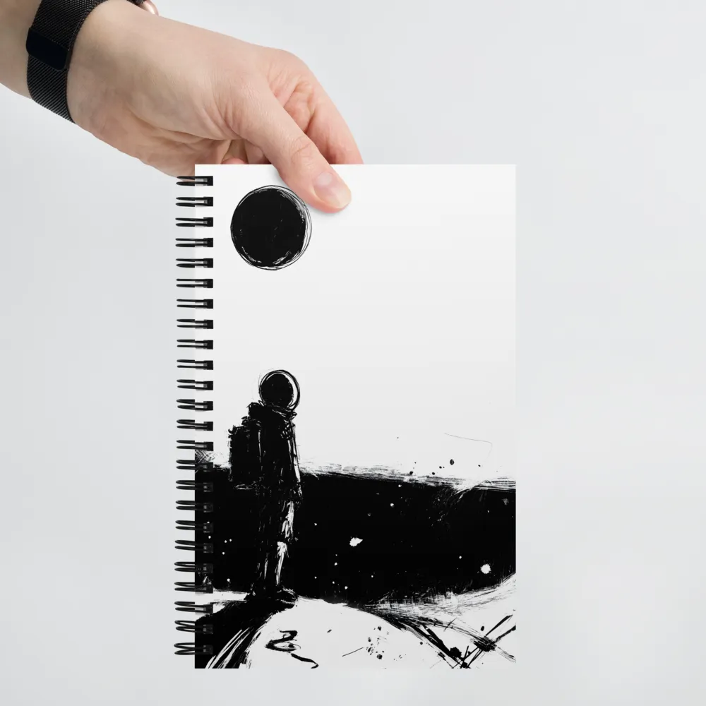 Lunar Solitude 
 Spiral Notebook | 140 pages