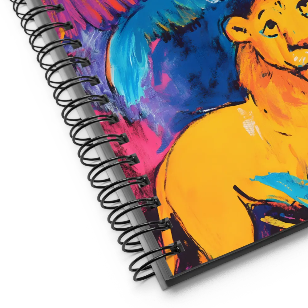 Vibrant Wildlife Art 
 Spiral Notebook | 140 pages