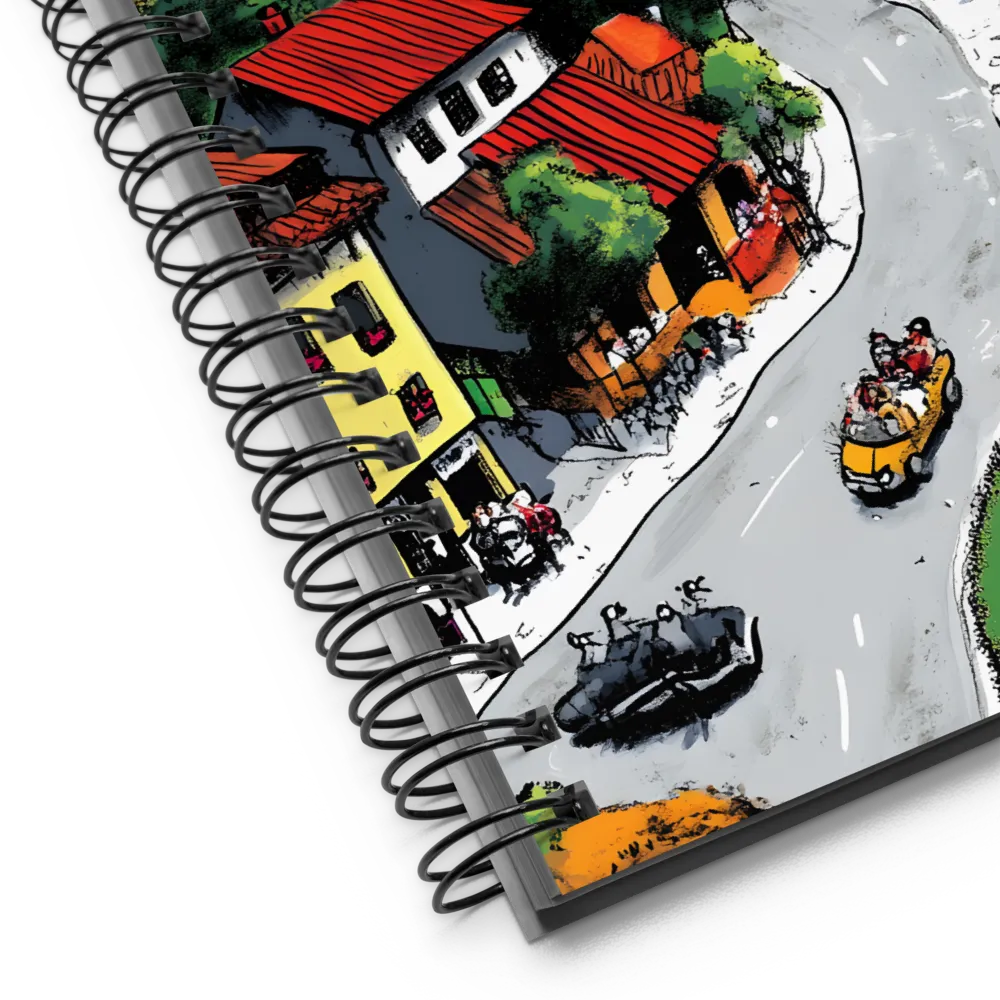 Coastal Roadsides 
 Spiral Notebook | 140 pages