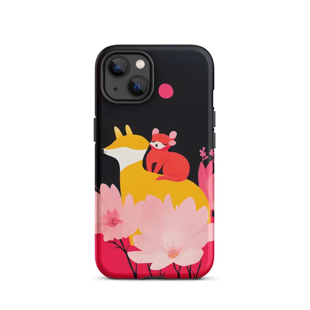 Fox and Cat Illustration | Phone Case