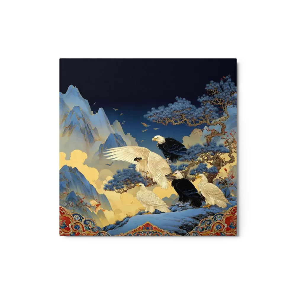 Eagles among Pine and Peaks | Art Print