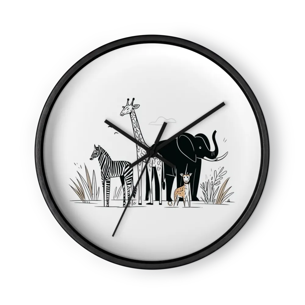 Savannah Friends | Wall Clock