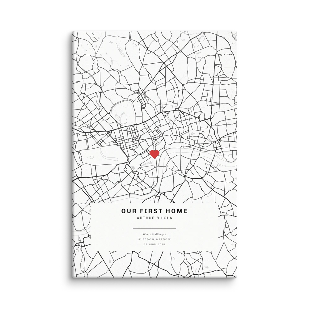 Custom Map — Red Heart