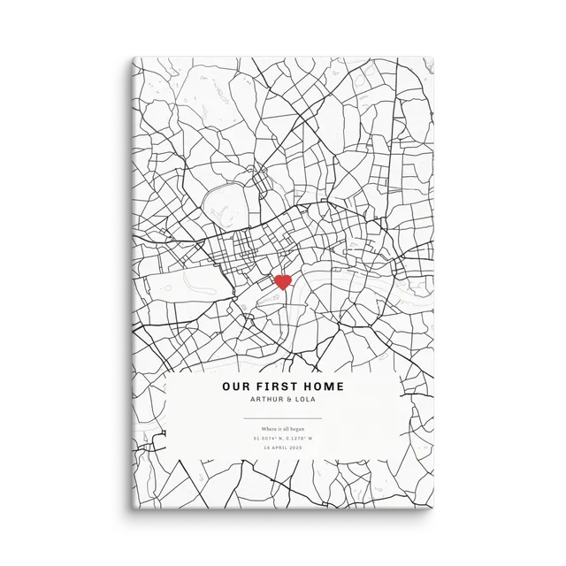 Custom Map — Red Heart