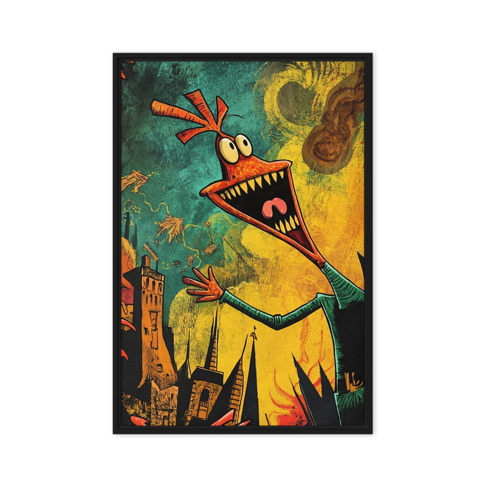 Grinning Monster | Art Print