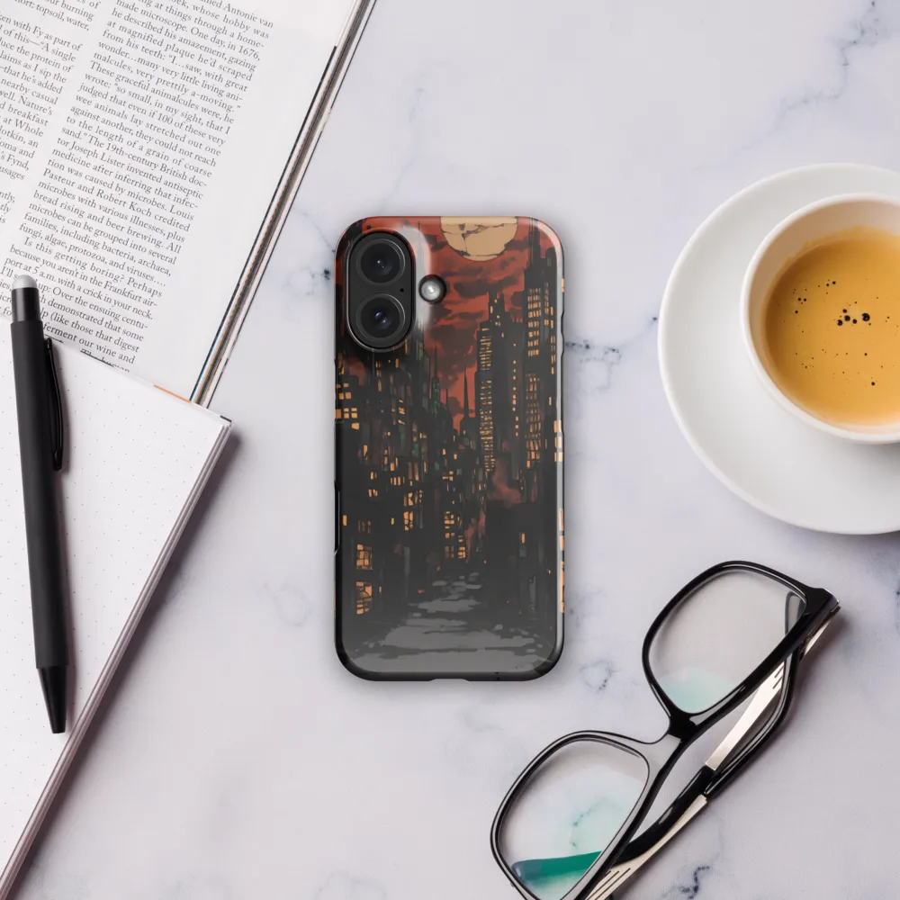 Crimson Dystopia 
 iPhone 16 | Tough Case