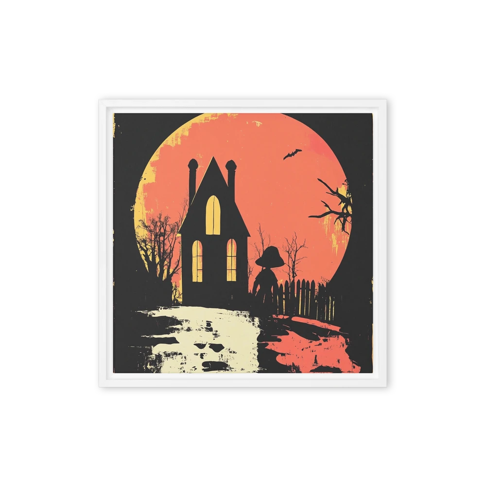 Halloween Night Silhouette | Art Print