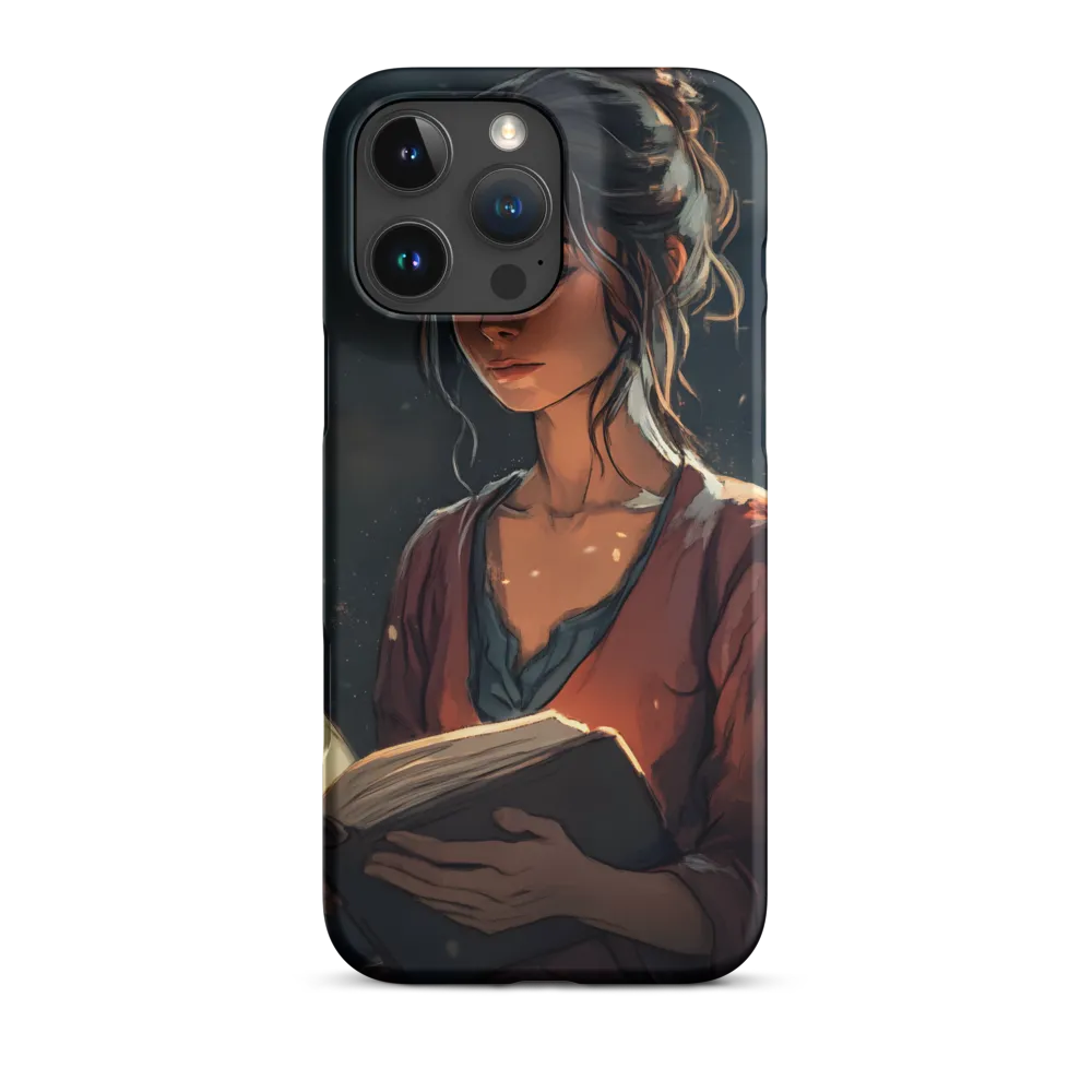 Woman Reading a Book | Phone Case