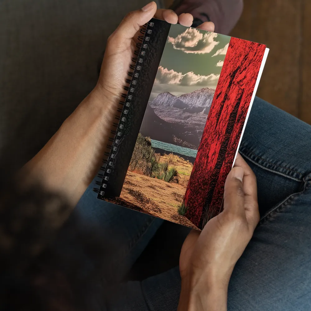 Red Canyon Horizon 
 Spiral Notebook | 140 pages