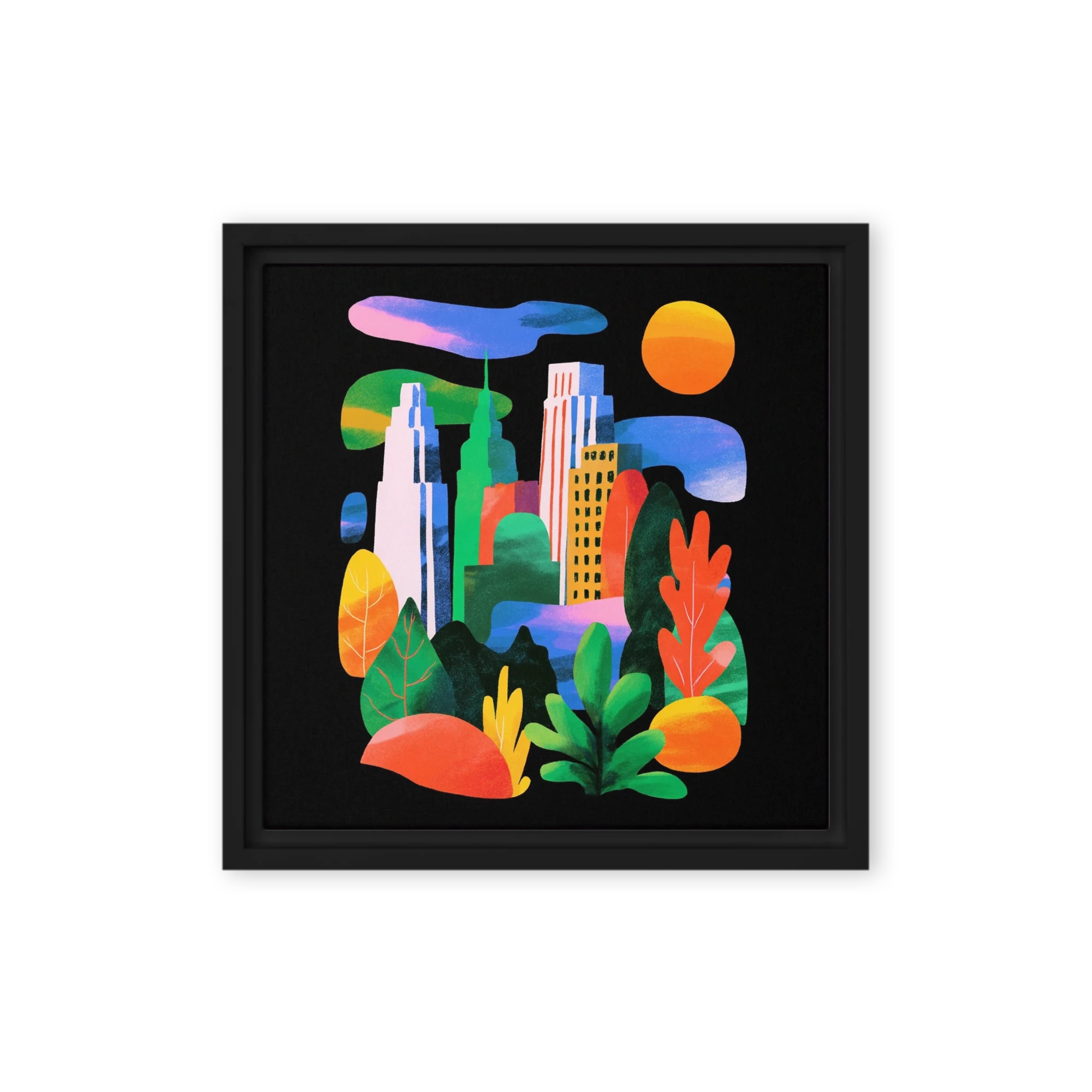 Urban Jungle Skyline