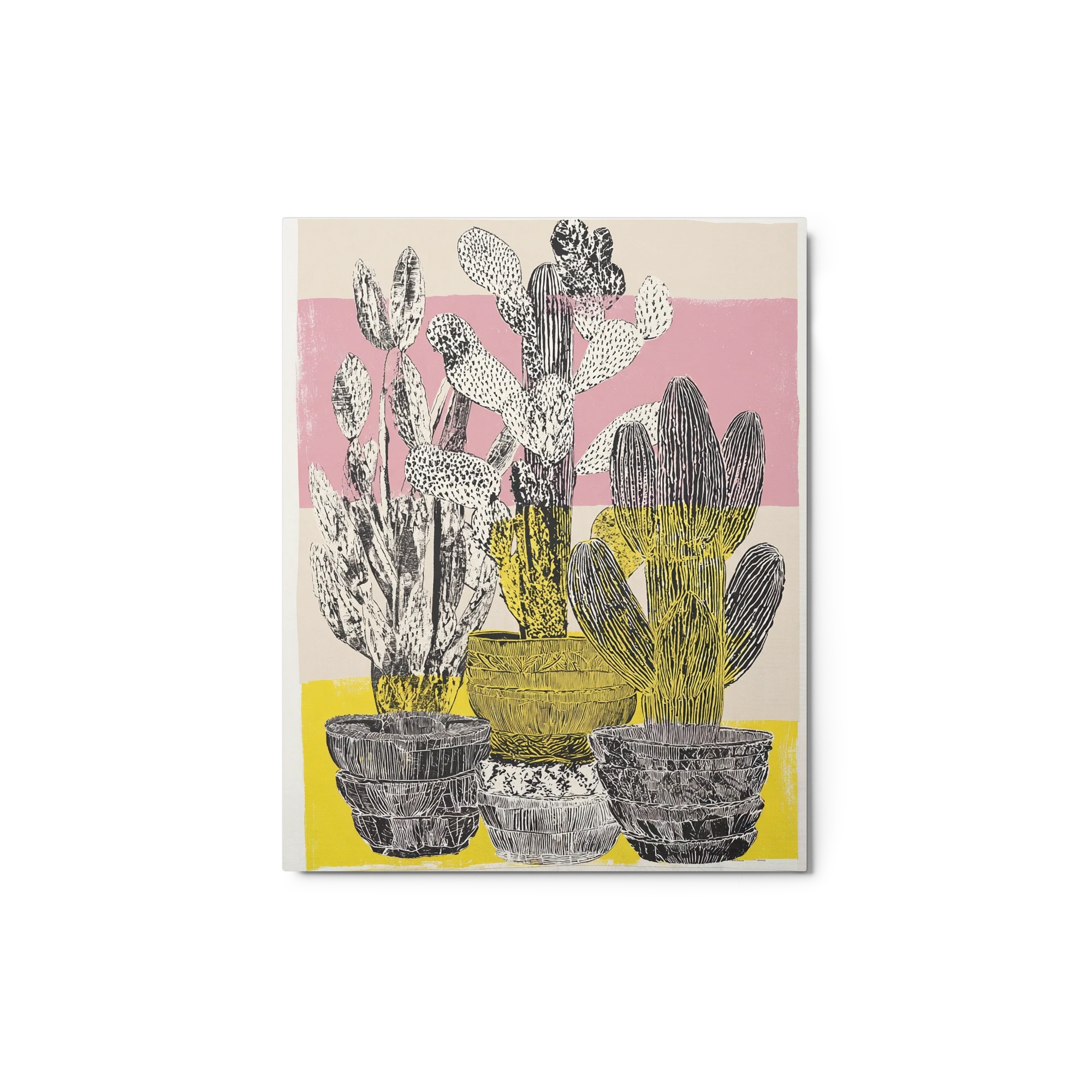 Desert Botanicals in Pink and Yellow