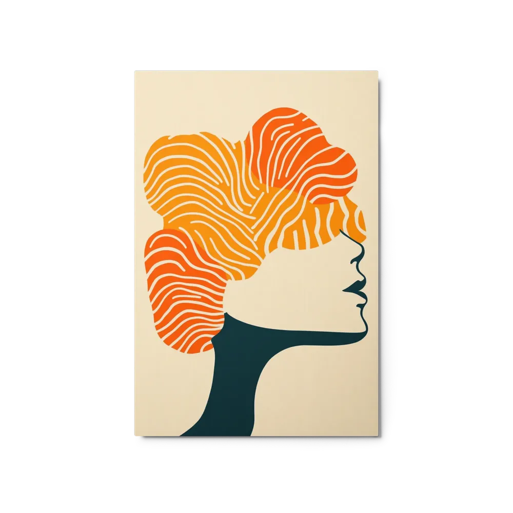 Abstract Waves Profile | Art Print