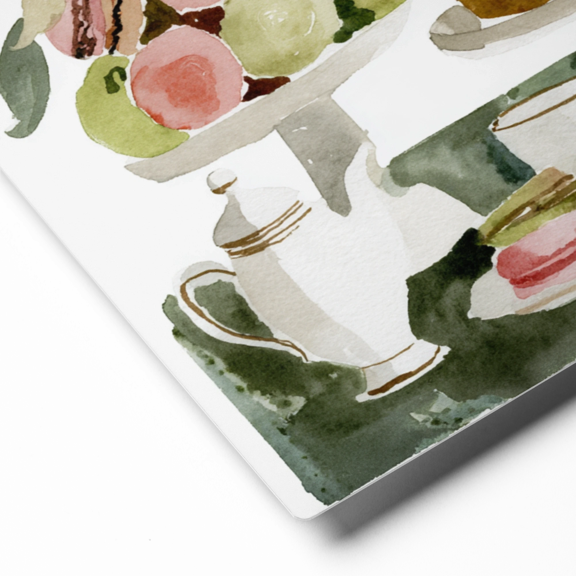 Tea and Macarons | Art Print