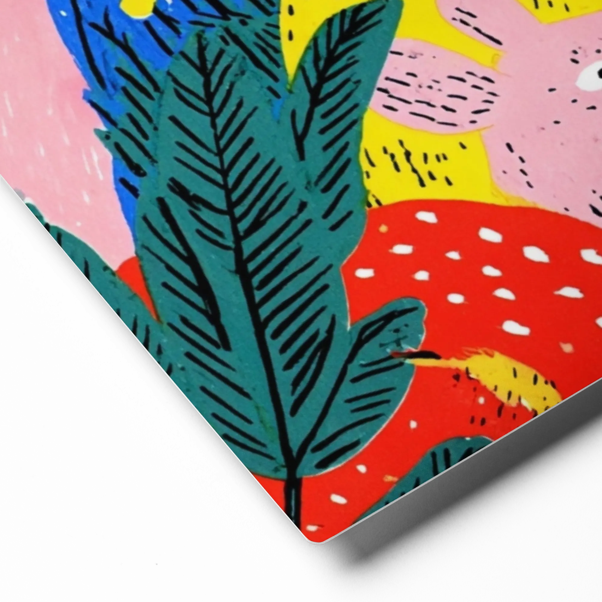 Playful Jungle Garden | Art Print