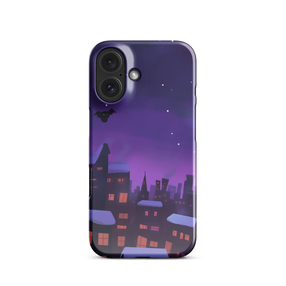 Moonlit Cityscape with Bats 
 iPhone 15 Pro Max | MagSafe® Tough Case