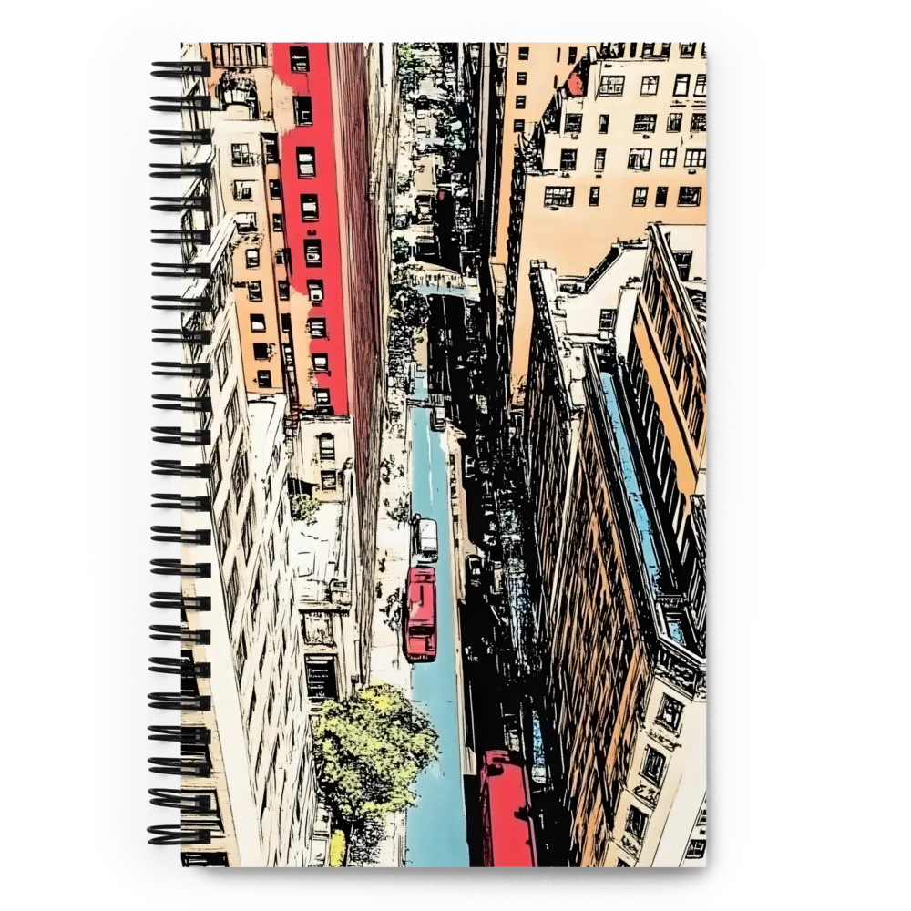 Urban Canyon Perspective 
 Spiral Notebook | 140 pages