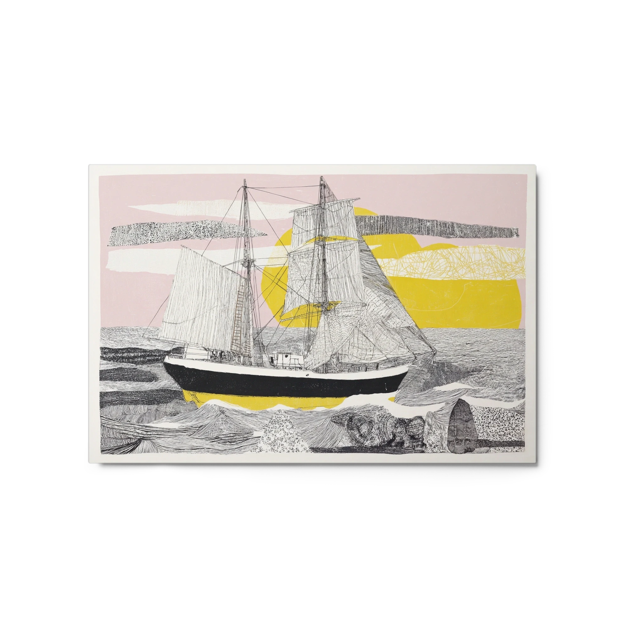 Sailing Vessel at Sea