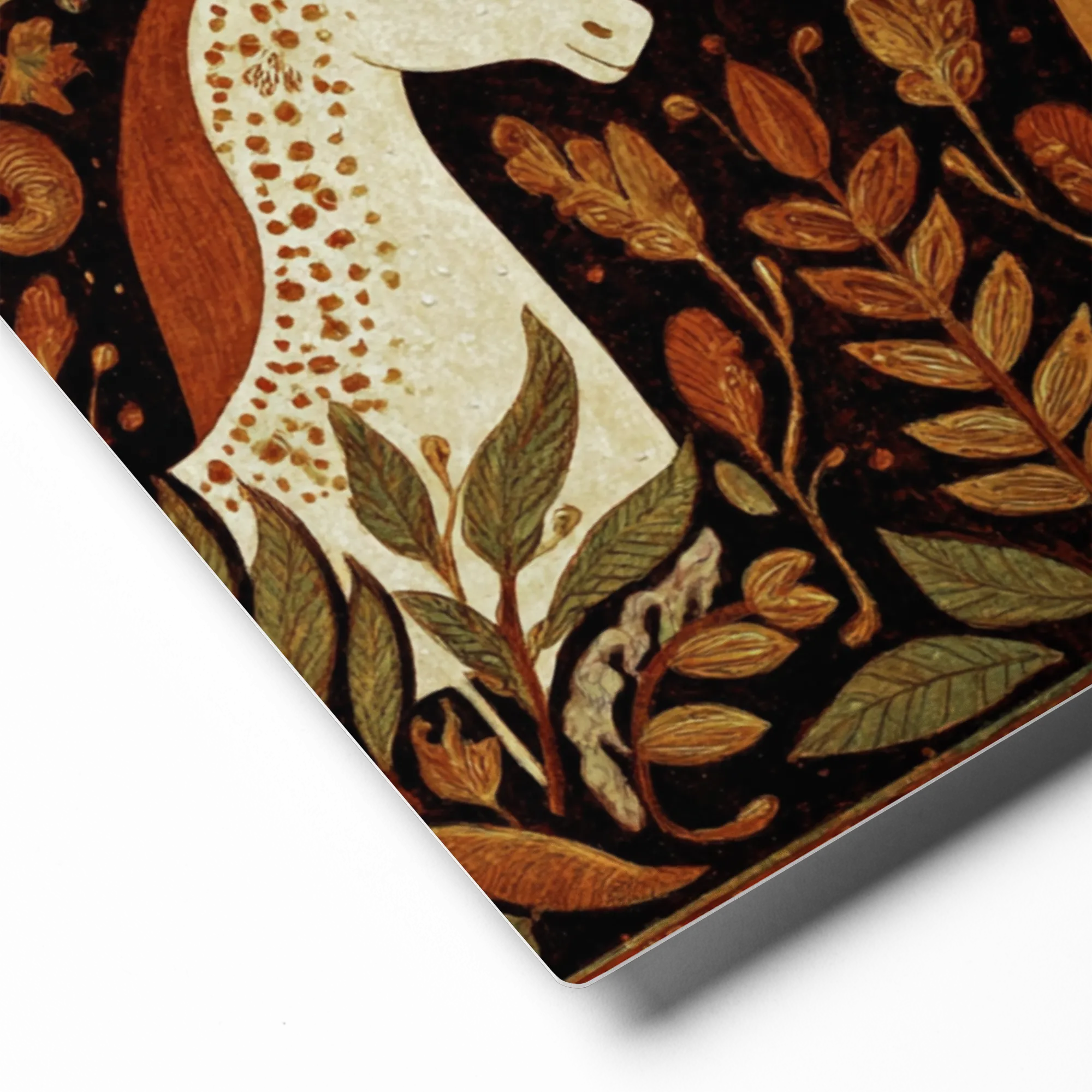 Equine Floral Folk Art | Art Print