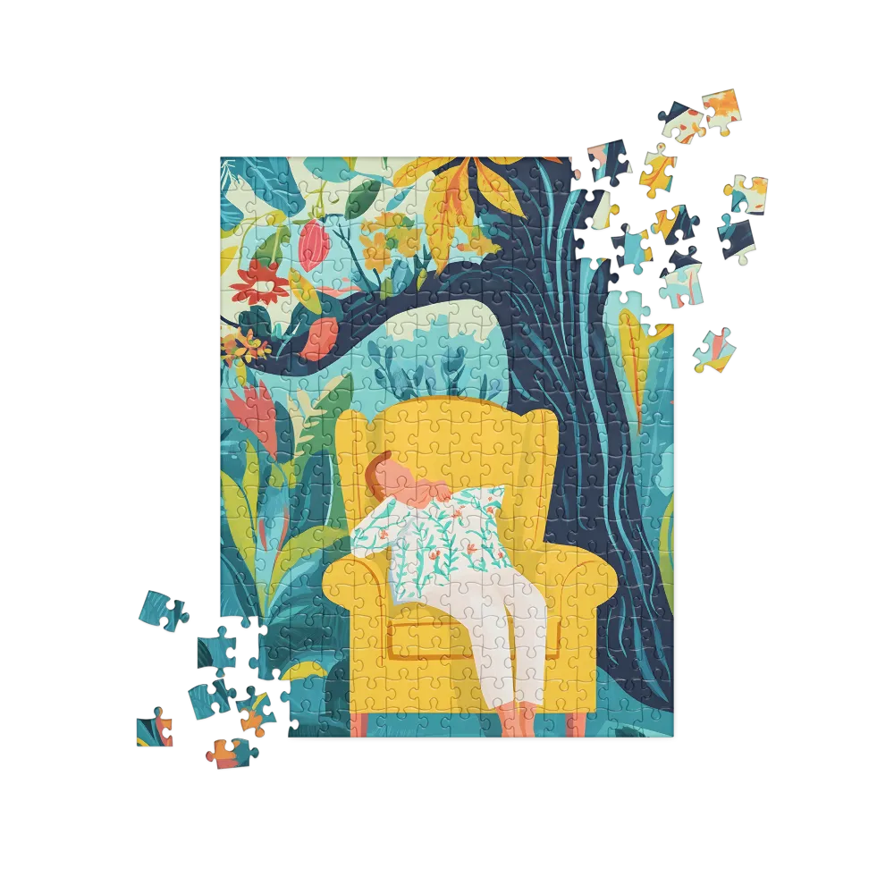 Tropical Relaxation Scene 
 Jigsaw Puzzle