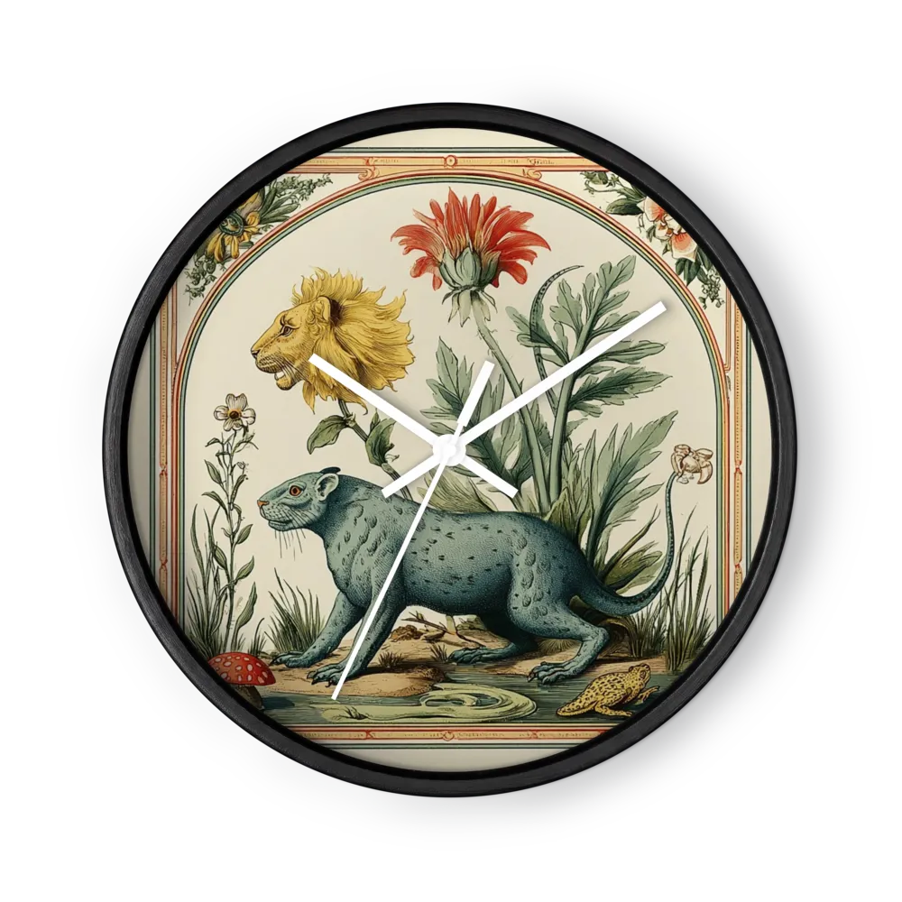 Lion Flower and Blue Beast