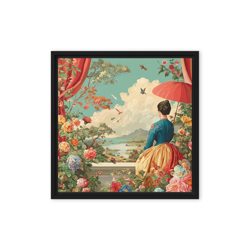 Enchanted Garden Vista | Art Print