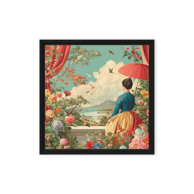 Enchanted Garden Vista | Art Print