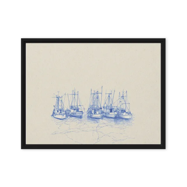 The Quiet Fleet | Art Print