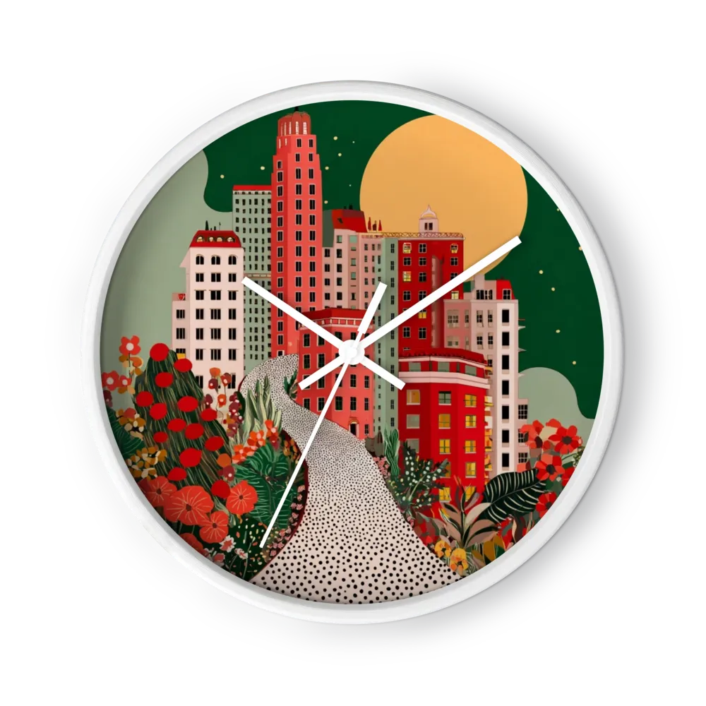 Moonlit Floral City