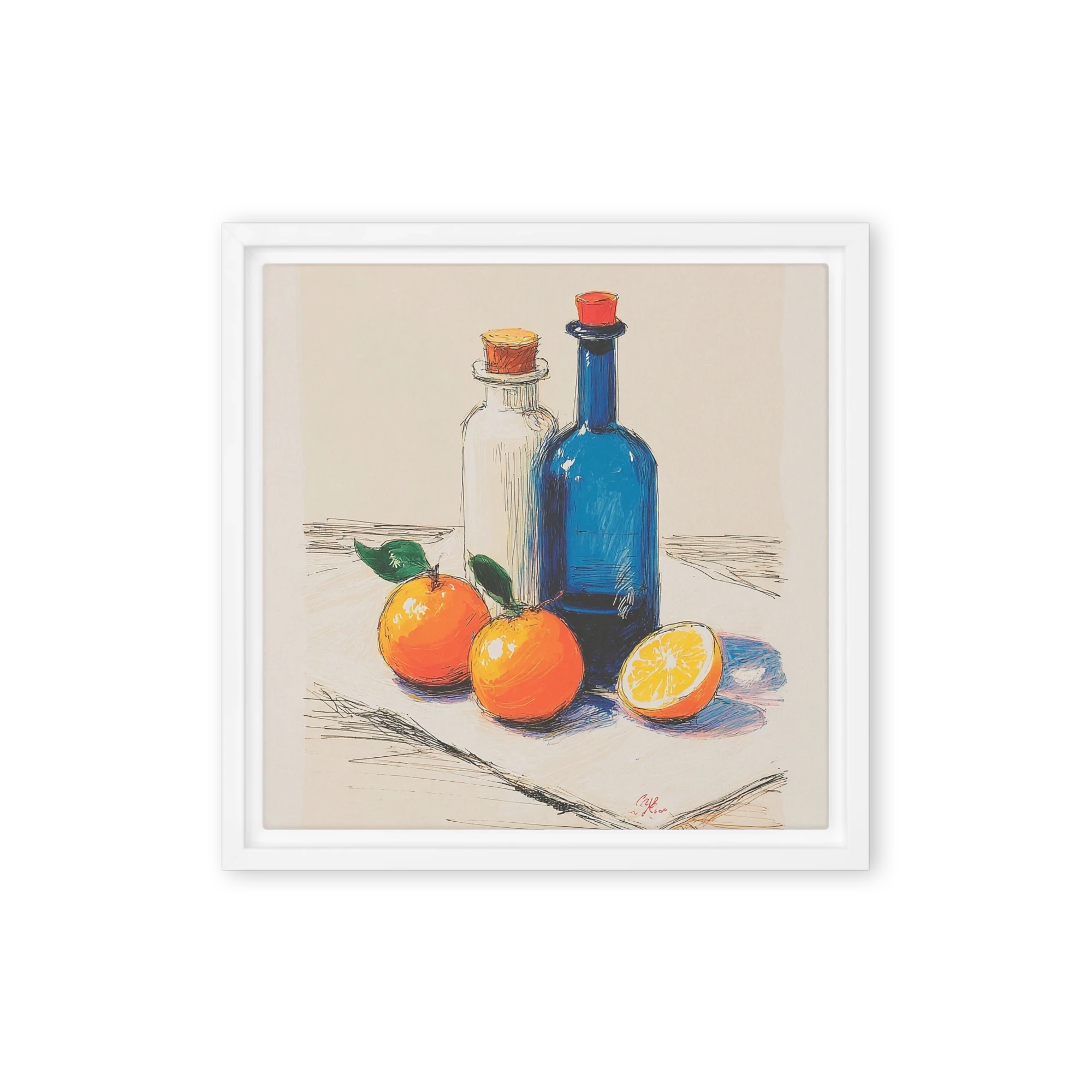 Bottles and Oranges