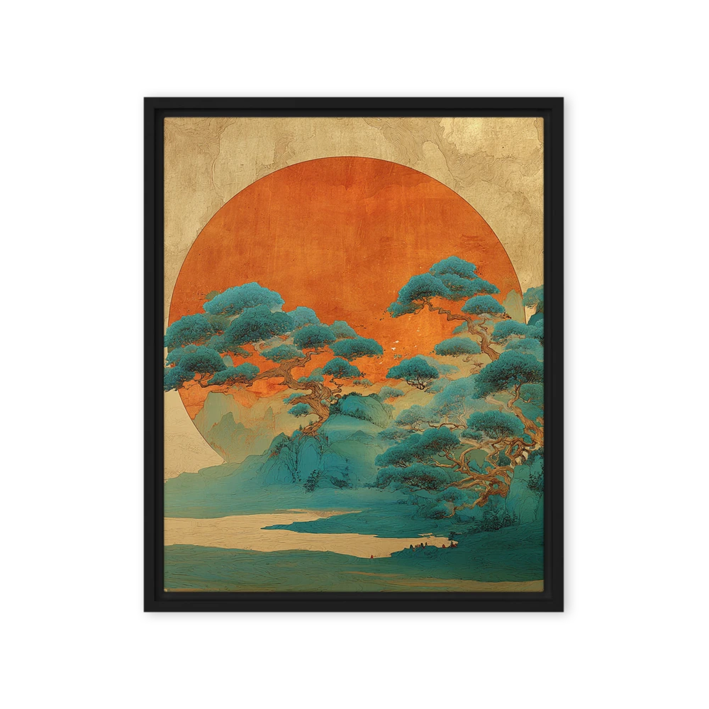 Tranquil Japanese Horizon | Art Print