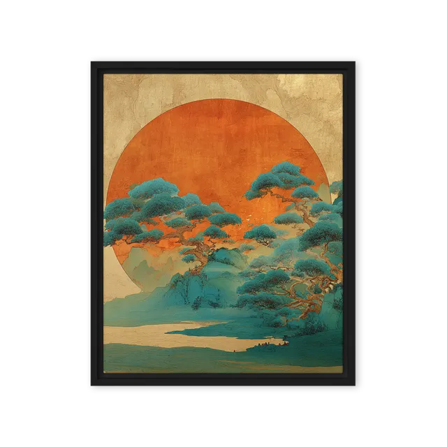 Tranquil Japanese Horizon | Art Print