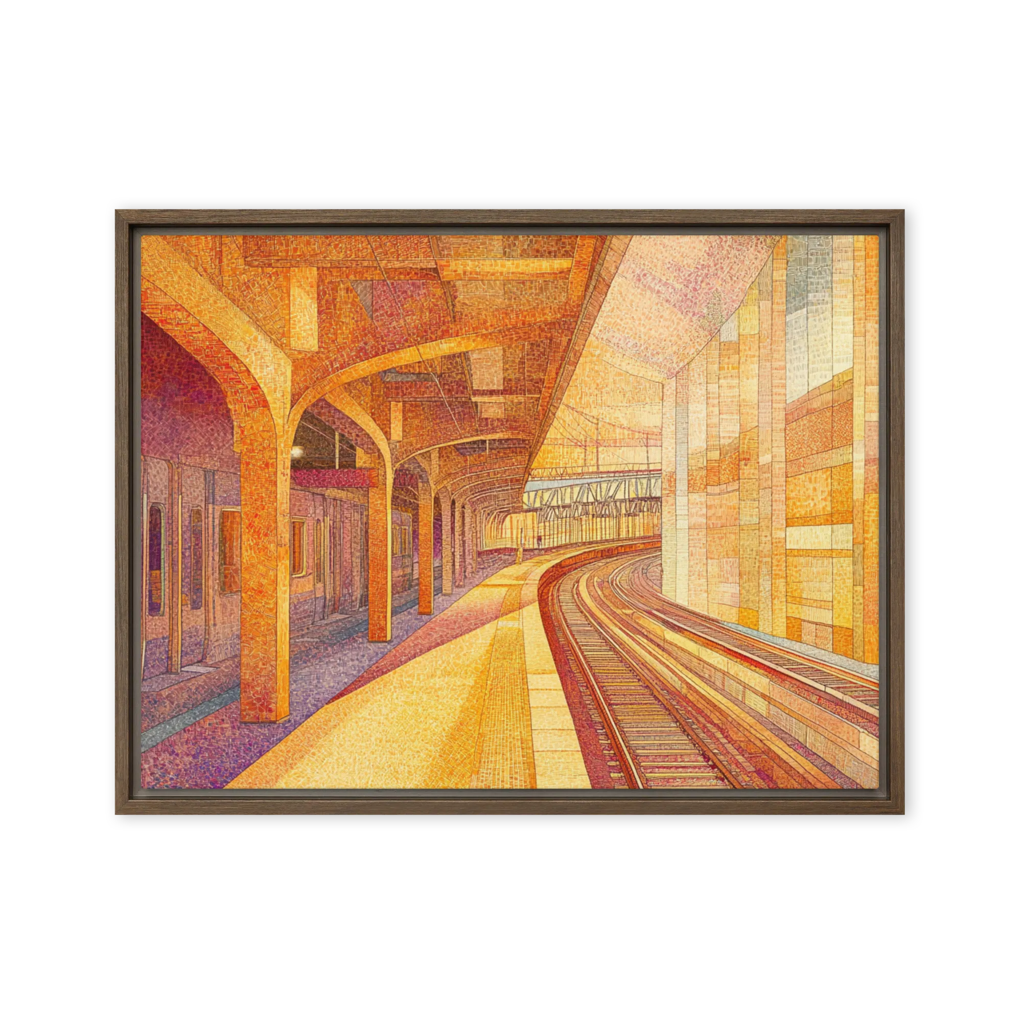 The Ochre Platform 
 Canvas | 20″x 30″