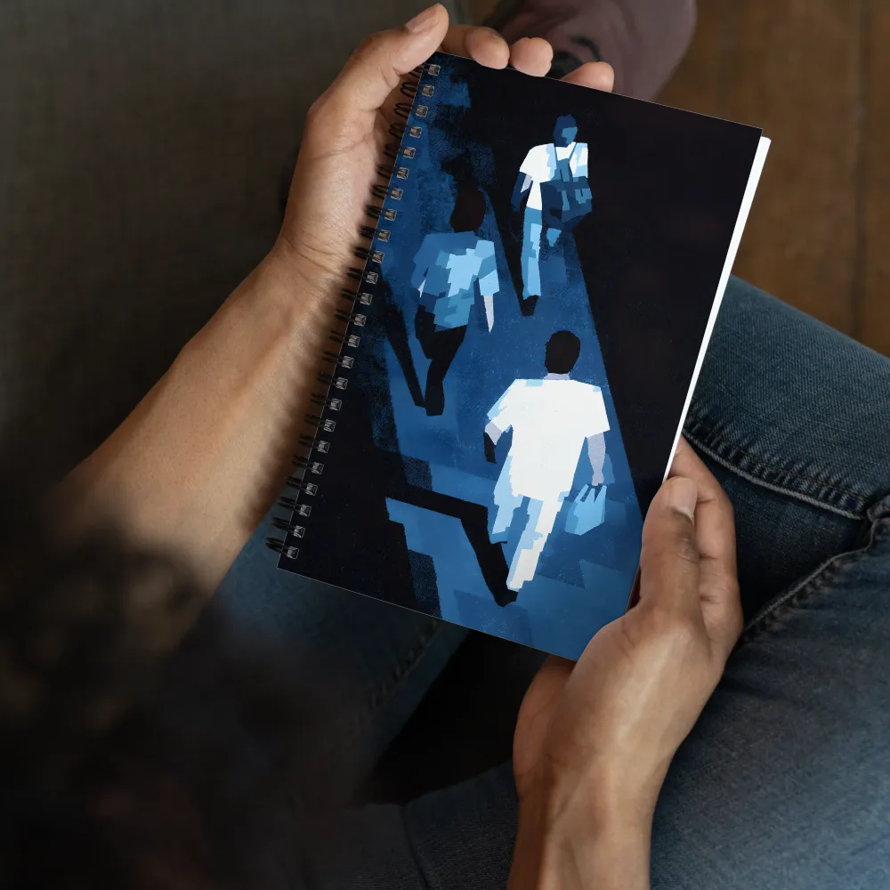 Urban Footsteps 
 Spiral Notebook | 140 pages