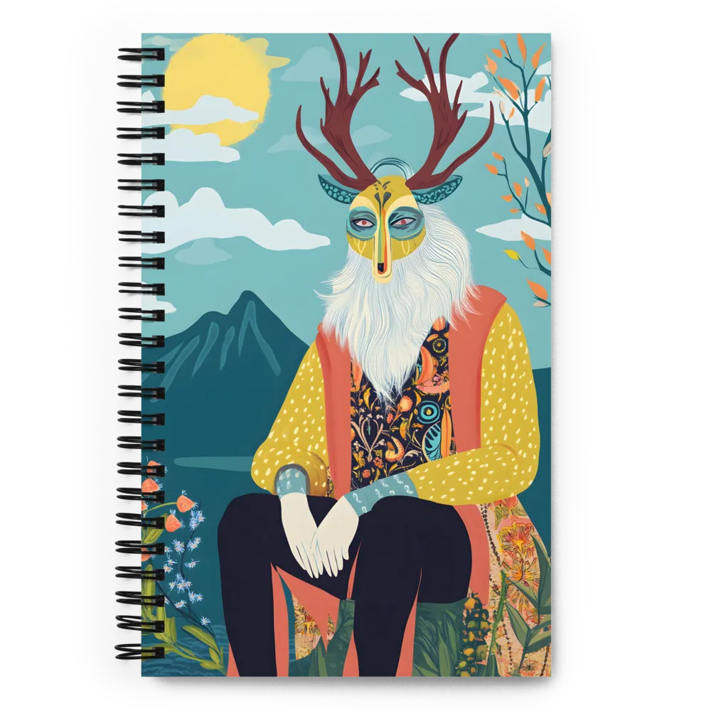 The Antlered Spirit 
 Spiral Notebook | 140 pages