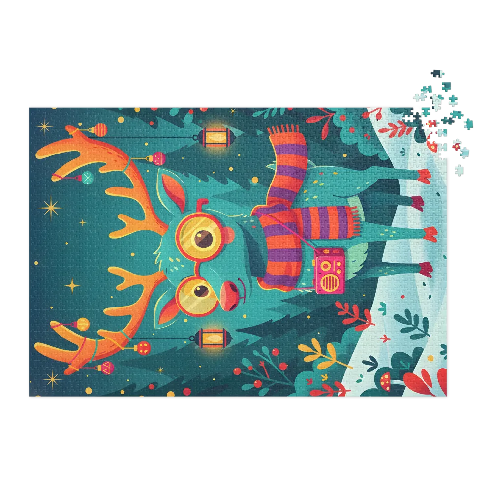 Festive Forest Reindeer