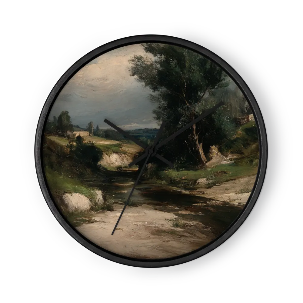 Stream in Countryside Landscape