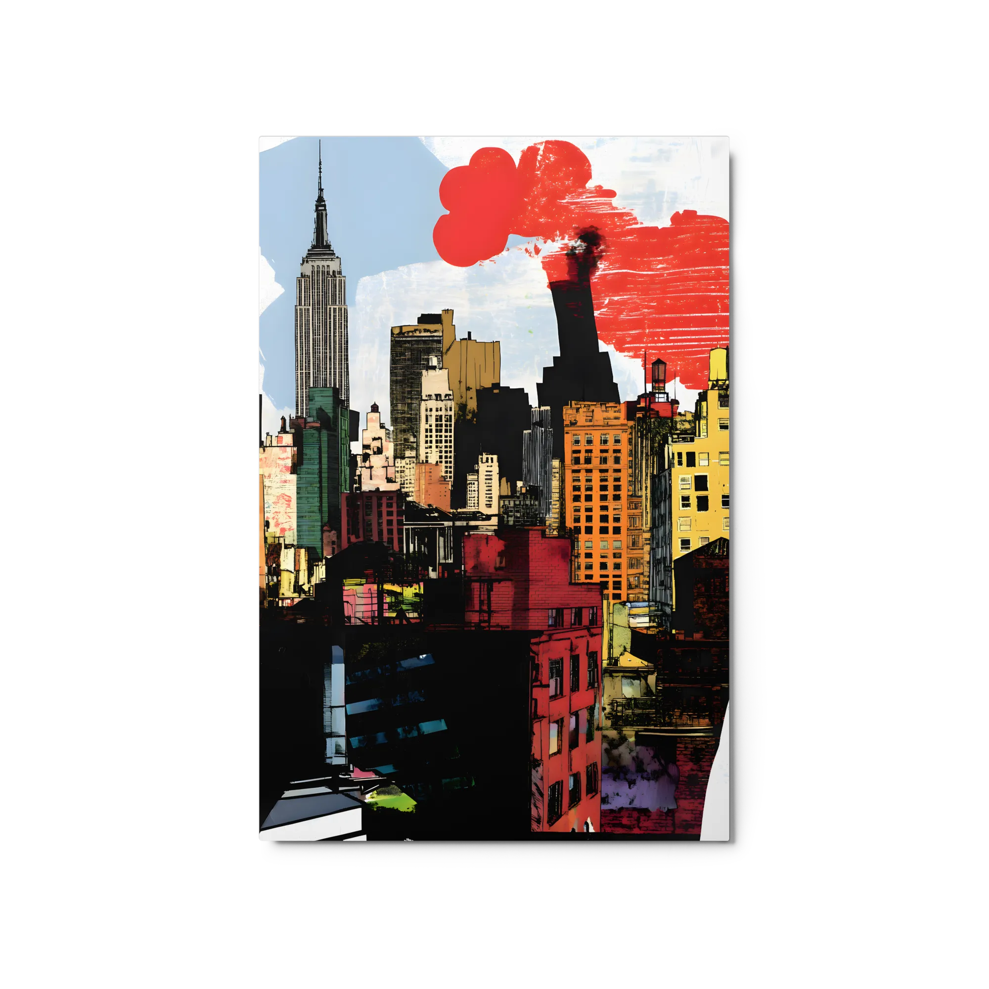 Urban Red Canvas