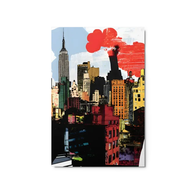City Skyline Screenprint | Art Print