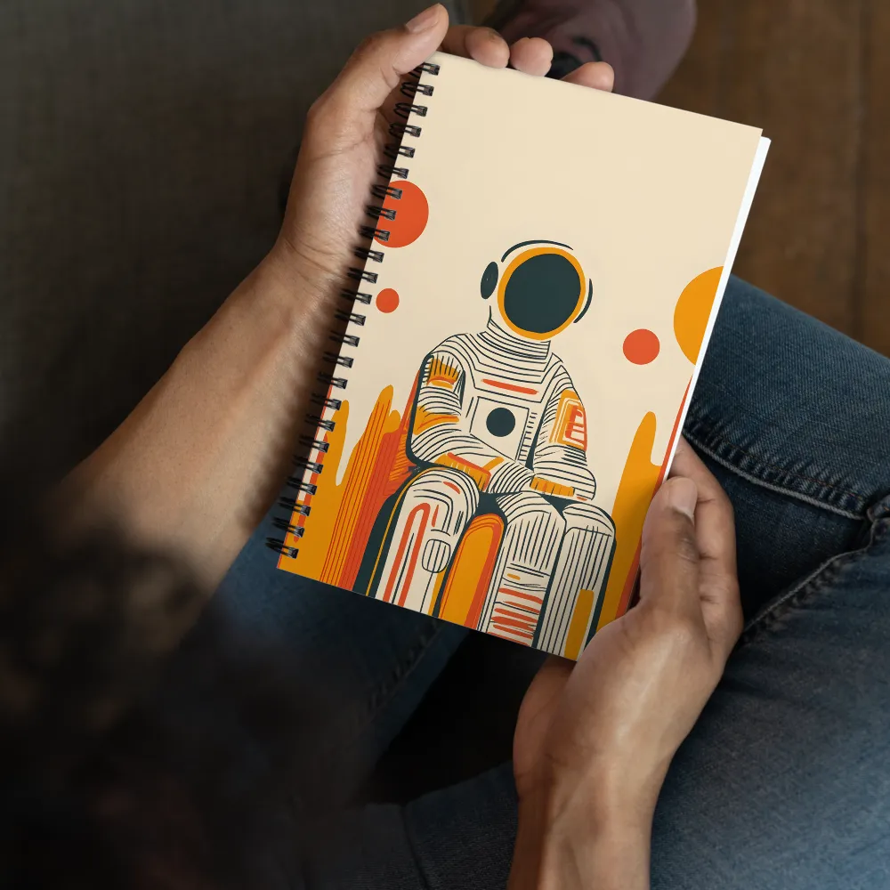 Cosmic Contemplation 
 Spiral Notebook | 140 pages