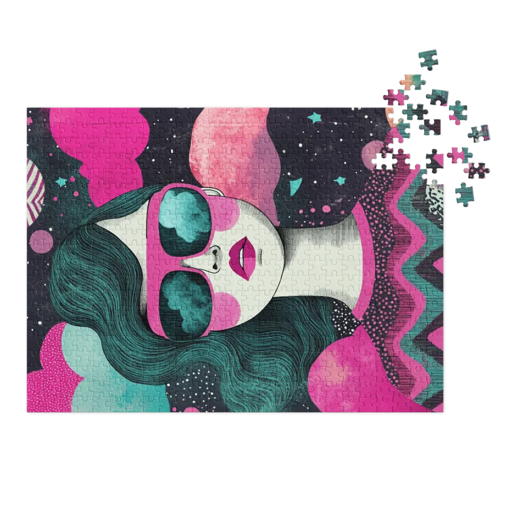 Portrait of Woman in Sunglasses