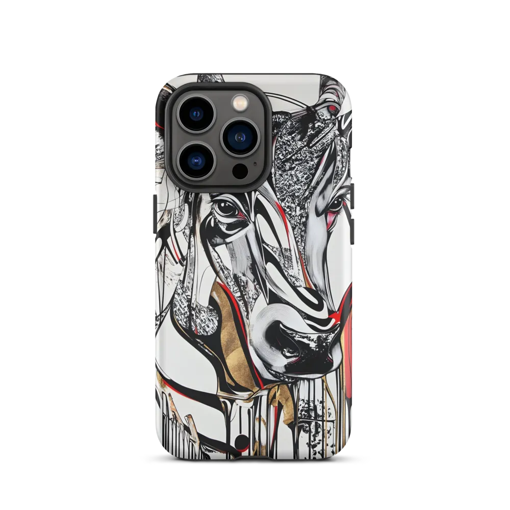 Abstract Pop Art Cow | Phone Case