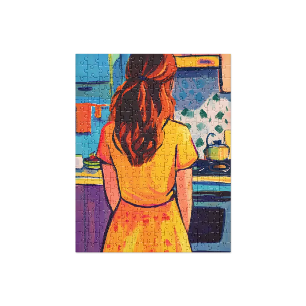 Woman in the Kitchen 
 Jigsaw Puzzle