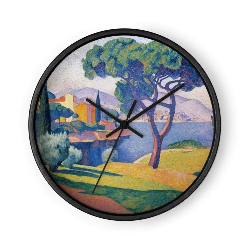 Prismatic Divisionism Clocks — Violet Shade, Orange Light