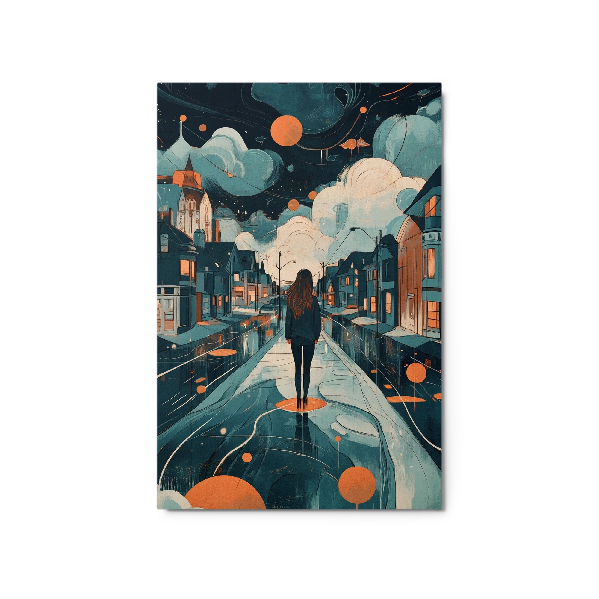 Night Stroll through a Dream City
