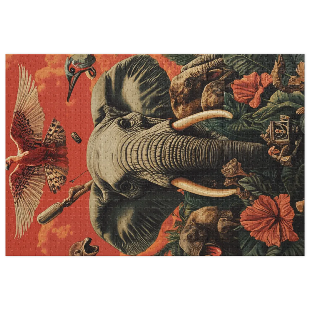Guardians of the Canopy 
 Jigsaw Puzzle in Tin Box