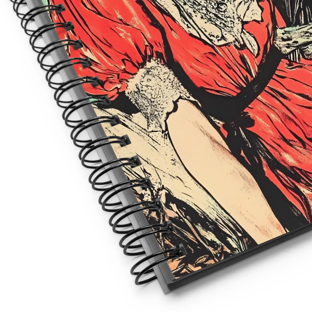Pin-up Enchantress 
 Spiral Notebook | 140 pages