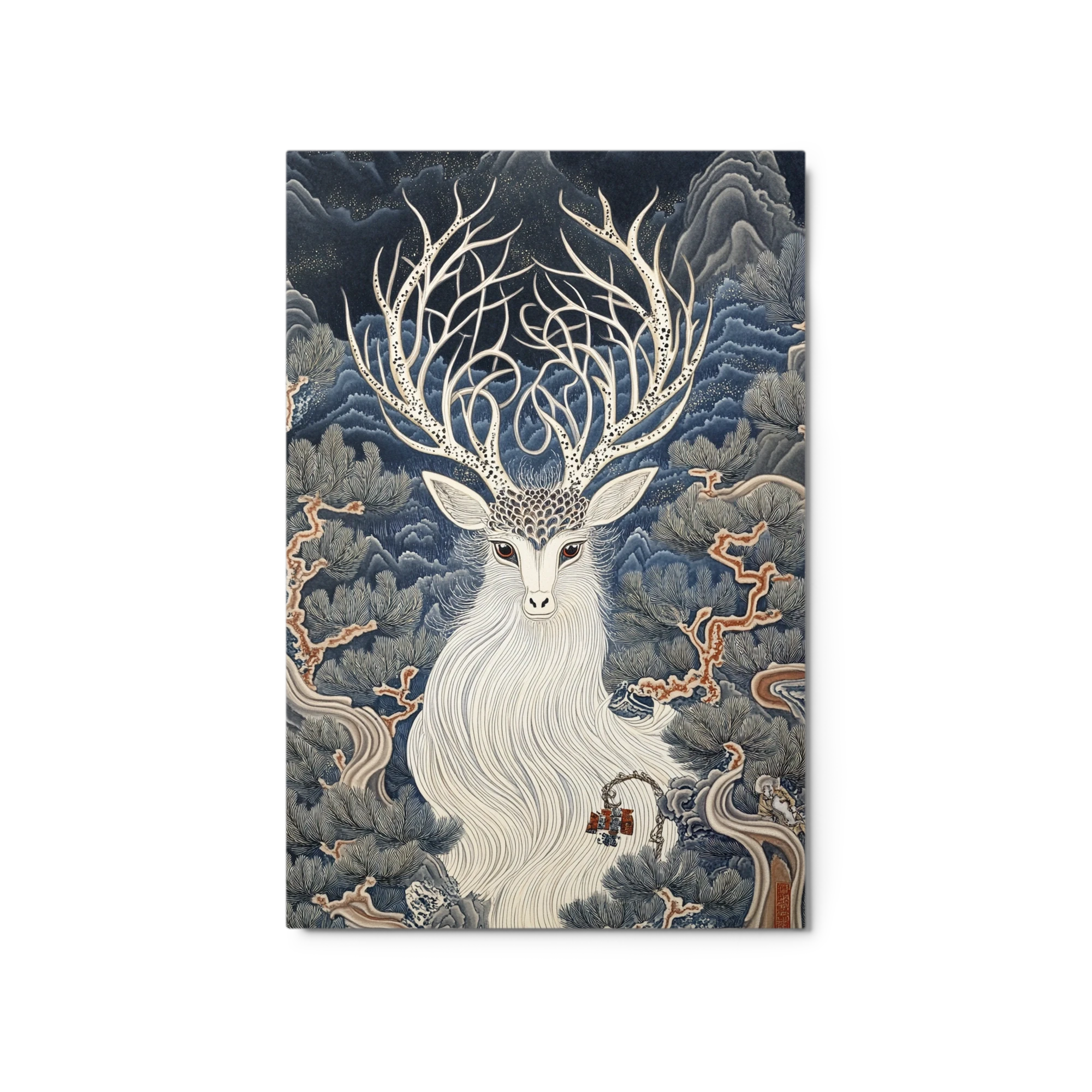 Mythical Deer in Forest