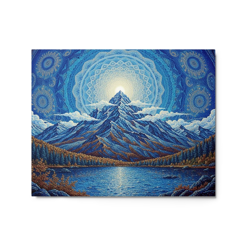 Celestial Mountain Mandala | Art Print