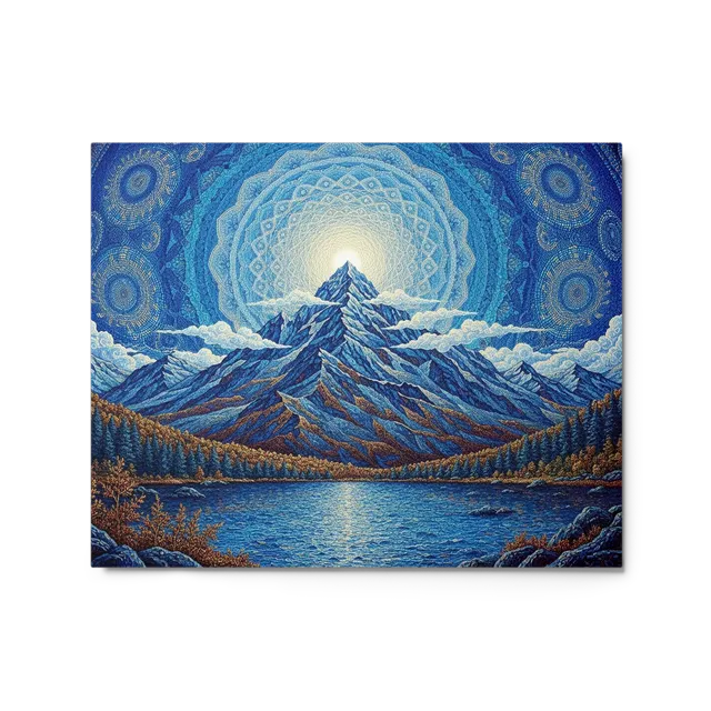 Celestial Mountain Mandala | Art Print