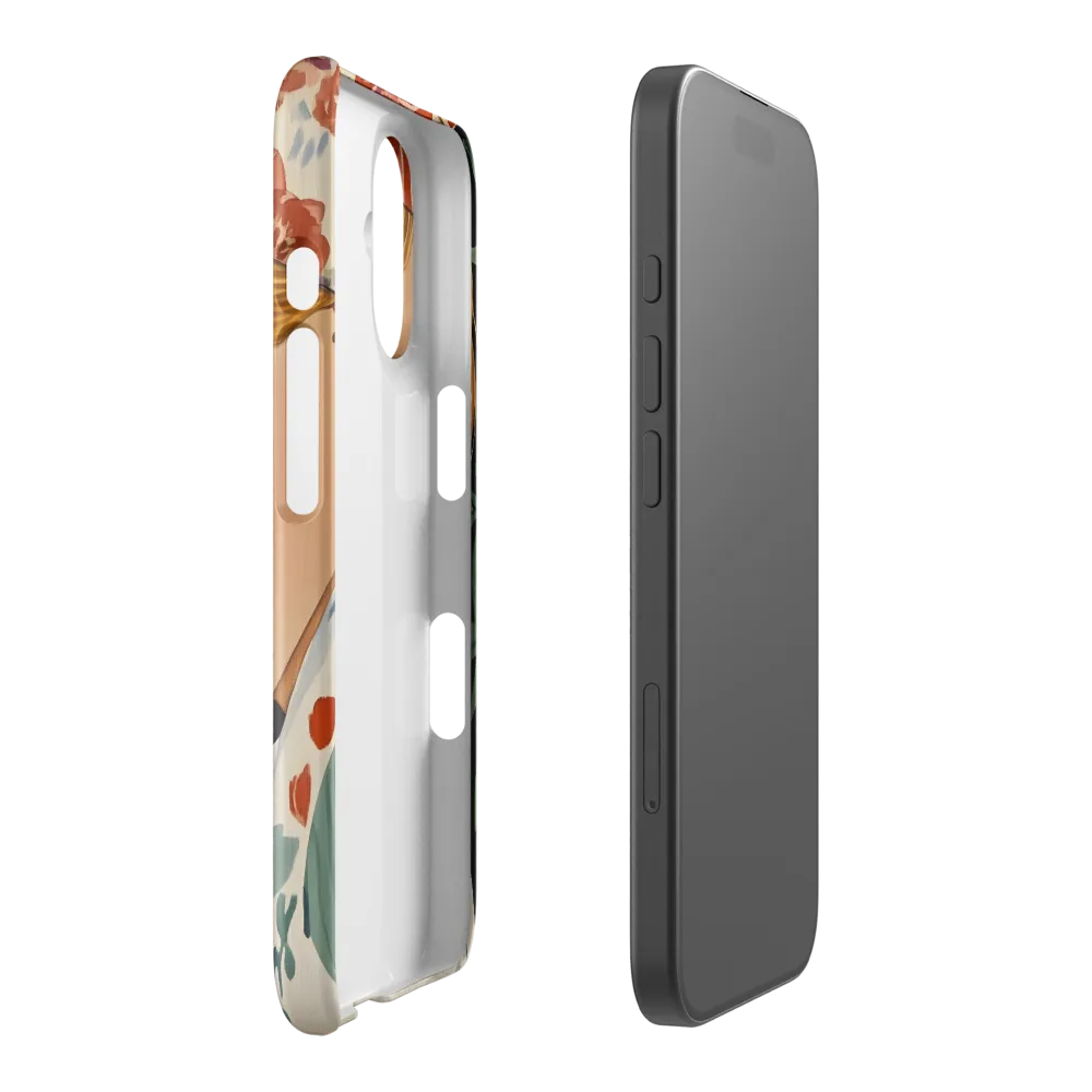 Pensive Woman Portrait 
 Samsung Galaxy S25 | Snap Case